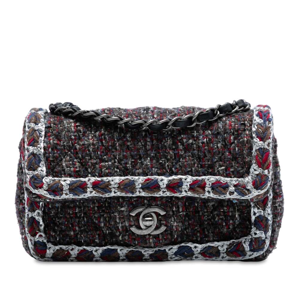Chanel Classic Single Flap Bag Braided #299223C45B